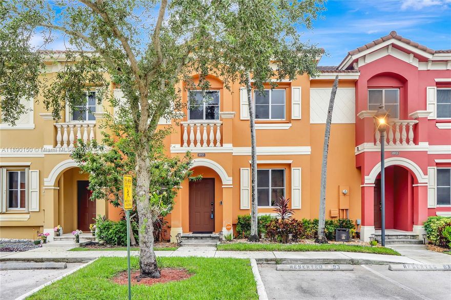 Welcome to this stunning 2/2.5 townhouse in the highly sought-after Village Walk of Miramar! Tucked in a gated, private community, this home offers the perfect blend of comfort, convenience, and modern living. Enjoy an open floor plan that flows effortlessly, featuring a sleek kitchen with stainless steel appliances perfect for cooking and entertaining. The built-in TV unit creates a cozy space for relaxing, while the in-unit washer and dryer add ultimate convenience. You’ll also love the TWO dedicated parking spots right at your doorstep. Located just minutes from Pembroke Gardens, shopping, dining, and entertainment are all within easy reach. This one won’t last long – schedule a showing today and make this gem yours Call Listing agent for showings.