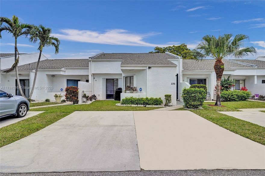 Discover the perfect blend of comfort and convenience in this charming 3-bed, 2-bath villa in the heart of Royal Palm Beach! Featuring a desirable split floor plan ideal for privacy and functionality, this family-oriented home is perfect for growing families, first-time buyers, or those looking to upsize or downsize. Enjoy spacious living areas, a welcoming community, and proximity to parks, schools, shopping, and more. Don’t miss this incredible opportunity to own a piece of paradise—schedule your showing today!