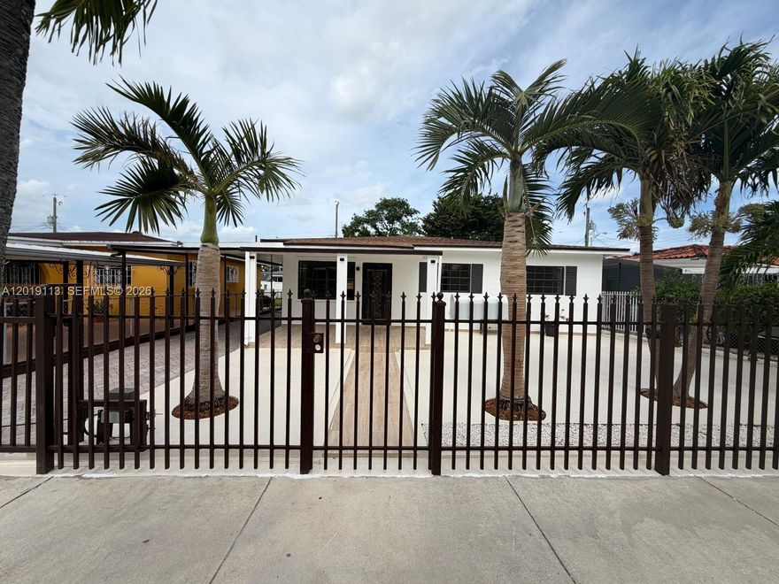 This Beautiful home will delight even your most demanding client. It's located in a quiet, family-friendly residential area, close to schools, shopping centers and with easy access to I-95.
The Property has been completely remodeled and features a brand-new roof, and water heather, 3 spacious bedrooms, 3 very comfortable bathrooms, and a spectacular California closet.
The Kitchen is truly stunning, with details that will be greatly appreciated by the Queen of the house: spacious, bright, elegant, and highly functional.  All floors are finished with premium-quality ceramic tile.
The home also included a laundry area and a large, bright backyard featuring a custom built barbecue grill, perfect for gathering with family and friends. The electric fence provides the security every home needs.
Closing a deal has bever been easier. 
What are you waiting for?  Bring your clients to visit, and they will fall in Love wit their New Home.