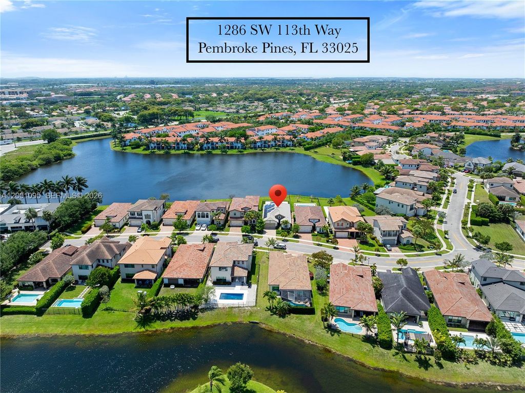 Photo of 1286 SW 113th Way, Pembroke Pines, FL 33025 (MLS # A12001095)