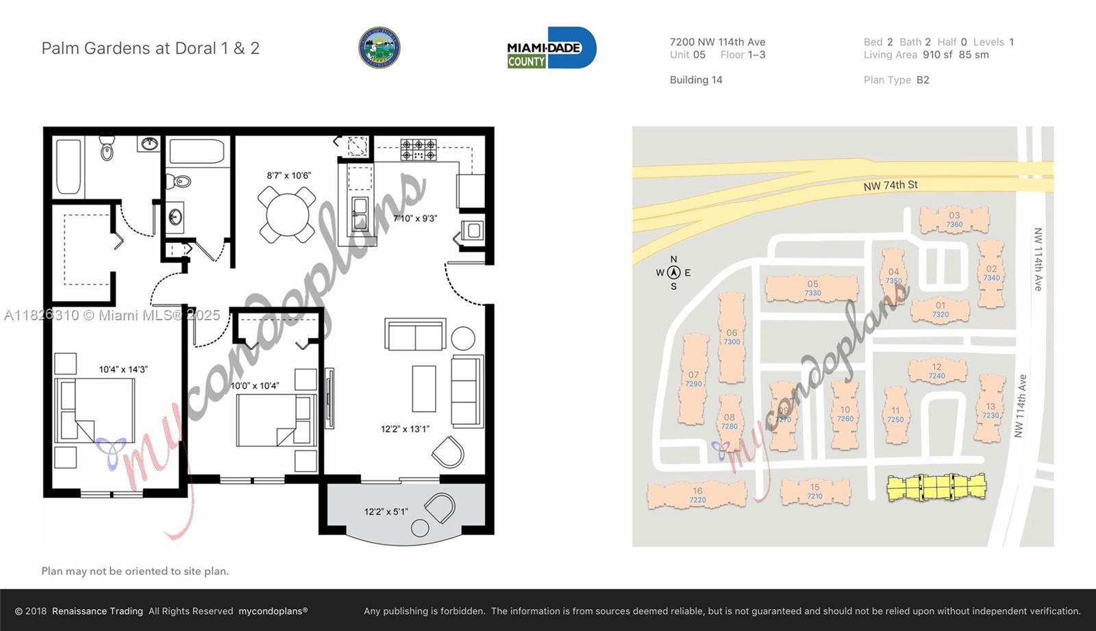 PALM GARDENS AT DORAL CON - Residential