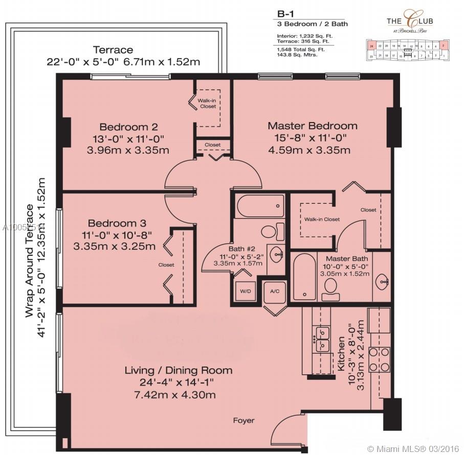 The Club At Brickell Bay - Residential Lease