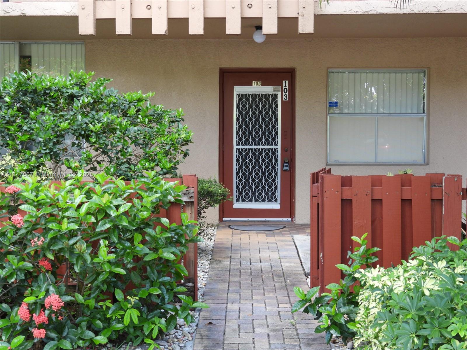 AMAZING DEAL! Welcome home to this spacious ground floor 2 bedroom, 2 bath split floor plan condo in the 55+ community of Palm Lakes. Brand new a/c and hot water, washer and dryer in unit, eat in kitchen, primary bedroom with walk in closet and access to oversized screened in porch with roll down shutters. Walk to one of two pools, bbq pavilion, and tennis courts, park right outside your fenced landscaped front patio. Furnishings can remain. Ready for new owner to add their personal touches, and make it their own. SPECIAL ASSESSMENT PAID IN FULL. Association requires minimum credit score of 650, and income of $40k. No renting fist year, pet friendly, 2 dogs less than 20 lbs. No residents under 18. See attachments, easy to show.