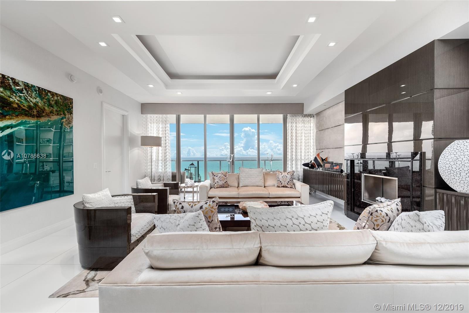 Simply stunning with breathtaking interior design, 1102N is being sold turn-key and is ready to be enjoyed. This 3-bed floor plan is incredible with sunrise and sunset views, east and west living rooms, three bedrooms, three baths, and a powder room . Located on the ocean, across the street from the world-famous Bal Harbour Shops, St Regis offers a true 5-star resort lifestyle. Easy to show, simply contact the listing agent.