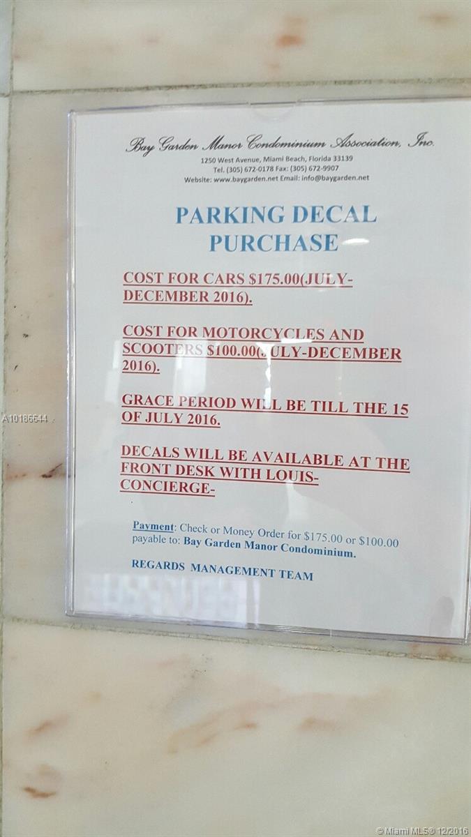 Bay Garden Manor - Residential Lease