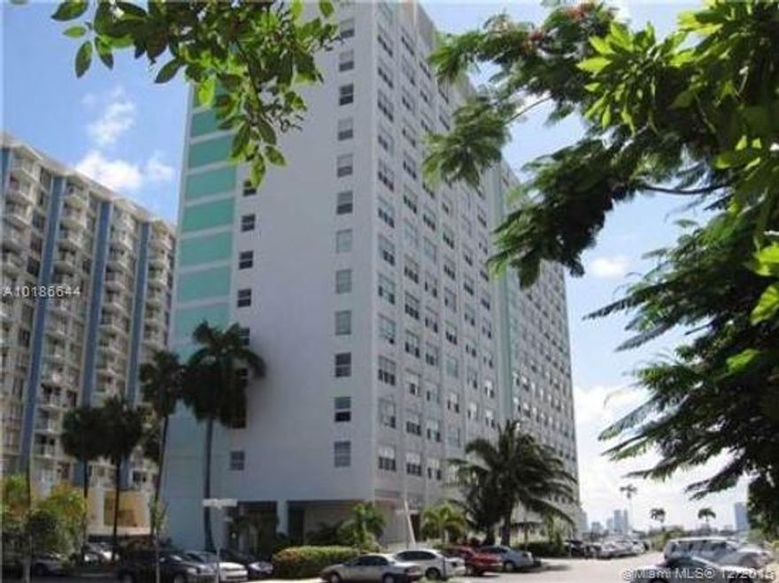 Large and comfortable unit in a secured building with front desk & security. Bayside Pool, Game Room, Bike storage in an excellent location. Rent includes basic cable and A/C expense. Parking space can be rented from the association for an additional cost see pictures. First & Security to move in!!!Make an offer!!