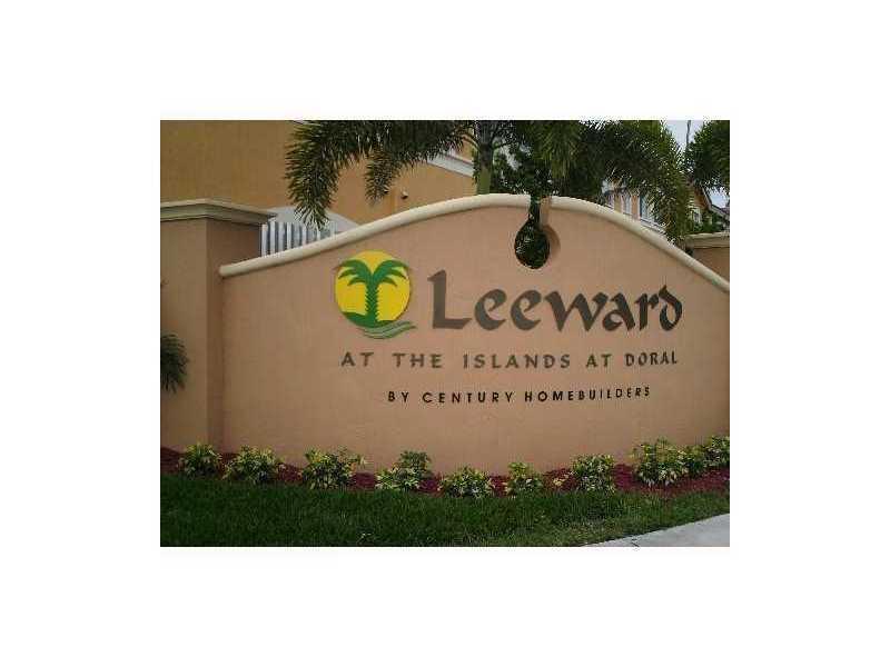 INVESTORS OPPORTUNITY!! THIS UNIT IS ALREADY RENTED, COLLECT MONEY FROM THE FIRST DAY. ANOTHER GREAT OPPORTUNITY TO GET THIS 3 FULL BED BATH TOWN HOME IN DESIRABLE LEEWARD OF ISLANDS AT DORAL..NO CARPET IN THE FIRST FLOOR, THIS UNIT IS BASIC BUT READY TO GO, NICE AND GREAT INVESTMENT, OWNER VERY MOTIVATED, LETS MAKE A DEAL. TENANT OCCUPIED, PLEASE DO NOT DISTURB TENANT'S. PRICE IS FIRM, NOT A SHORT SALE NOT AN REO, YOU WILL GET A QUICK ANSWER..