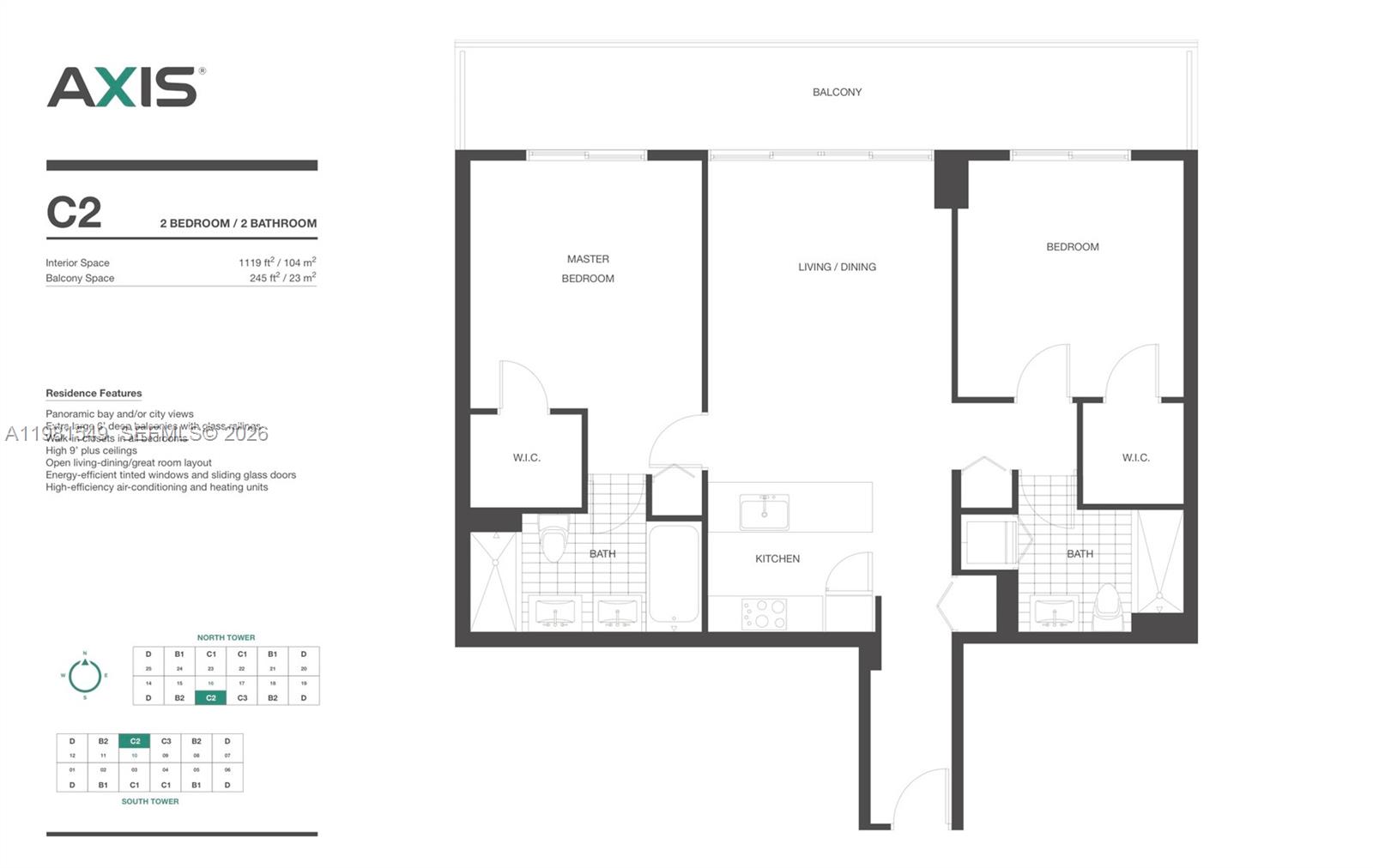 THE AXIS ON BRICKELL II C - Residential