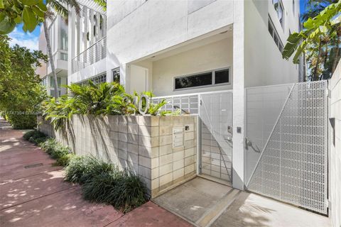 A home in Miami Beach