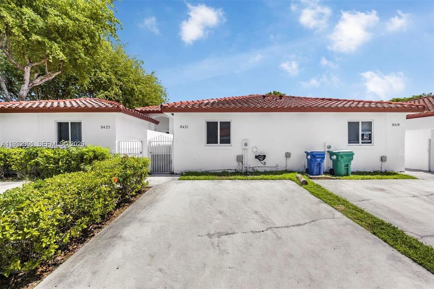 3/2 Townhome in Desirable Saga Bay! This spacious residence in the sought-after Saga Bay Townhomes community offers a perfect blend of comfort and value. The home features impact windows and a brand-new roof. With a low monthly HOA fee, residents enjoy a well-maintained, tranquil neighborhood that provides a truly serene and comfortable living experience.