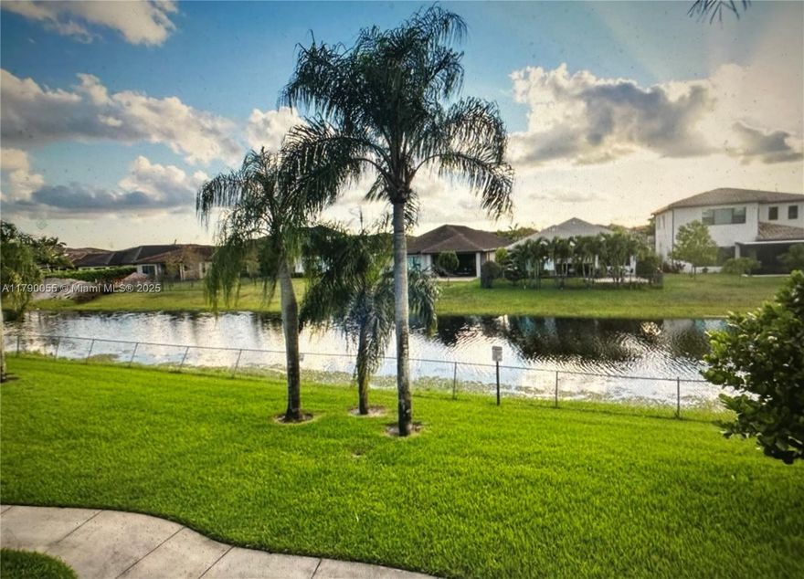 Spectacularly renovated and fully furnished 2-bedroom, 2-bath condo with upgrades throughout! Enjoy tranquil canal views from your private balcony, perfectly situated at the quiet rear of the community. The modern kitchen features sparkling white granite countertops, stainless steel appliances, and a spacious pantry. Relax by the community pool and cabana. Conveniently located near Miramar, Pembroke Lakes Mall, Memorial West Hospital, I-75, the Turnpike, universities, restaurants, and more. Cable and water are included in the rent. Washer and dryer are inside the unit. Tenant must provide proof of renters insurance at move-in.