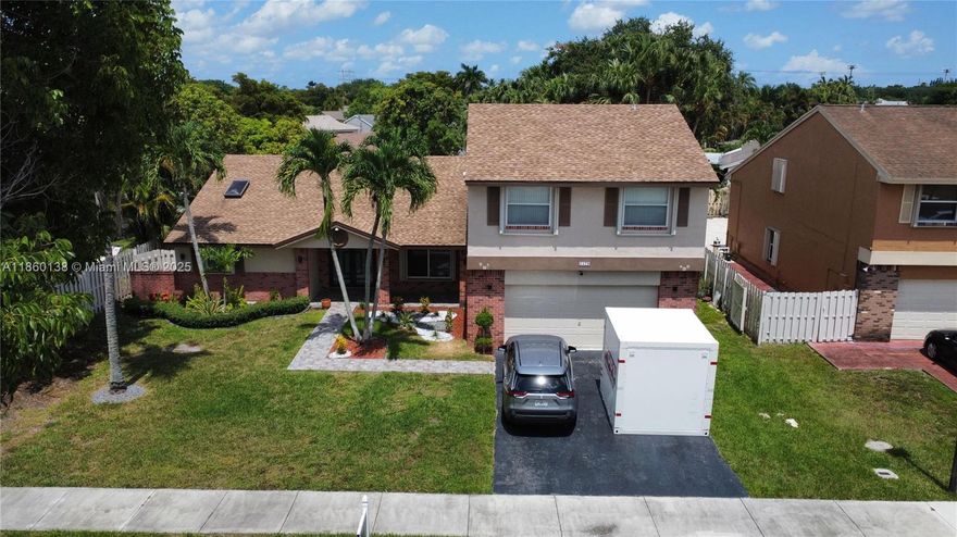 This fully remodeled 3-bedroom, 2.5-bathroom home offers modern comfort and style in a prime location. With brand-new upgrades throughout, including a sleek kitchen, updated bathrooms, and fresh flooring, this home is move-in ready and perfect for those seeking a comfortable living space. The spacious open floor plan includes a versatile office/studio, ideal for remote work or creative projects. Enjoy a screened roof patio and a large backyard for outdoor relaxation. Located just minutes from Weston and Sawgrass, you’ll have easy access to top shopping, dining, and entertainment. Plus, the home is within a highly-rated school district, making it an excellent choice for families. With its perfect blend of modern amenities and prime location, this home offers the ideal rental for families.