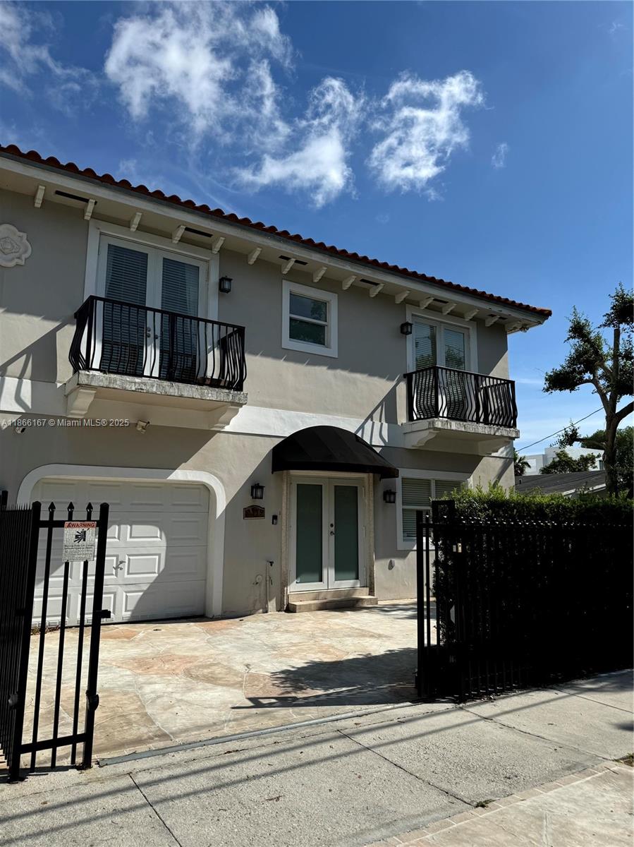 Elegant townhome in the heart of Coconut Grove, 2-story, offering 3 spacious bedrooms, 2.5 bathrooms and 1,848 sq ft of refined living space. Features include marble floors throughout, an open concept kitchen with granite countertops, walk-in closets, two private balconies, and an attached garage. Enjoy a cozy private patio—ideal for outdoor furniture or weekend BBQs or creating your own garden oasis. Located near parks, dining, shops, and top-rated schools, this home combines comfort and convenience in one of Miami’s most desirable neighborhoods. A rare rental opportunity—schedule your showing today!