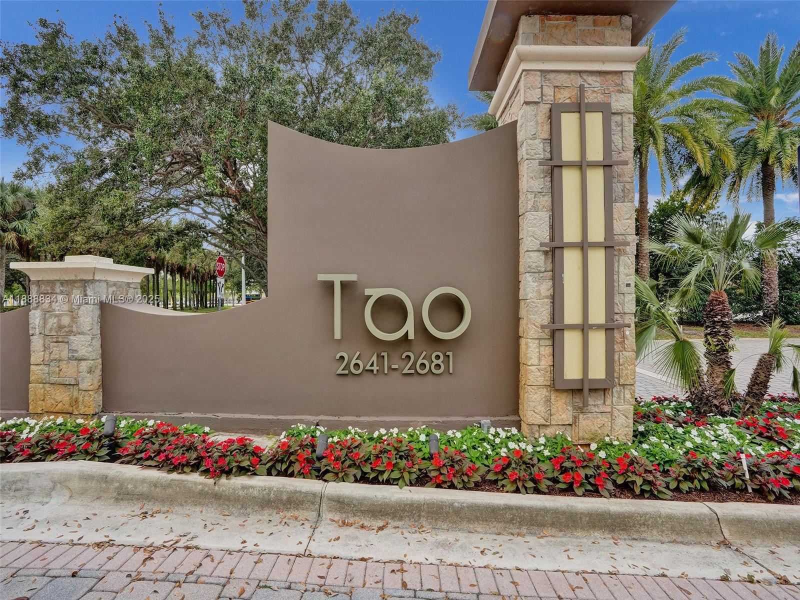 TAO SAWGRASS CONDOMINIUM - Residential Lease