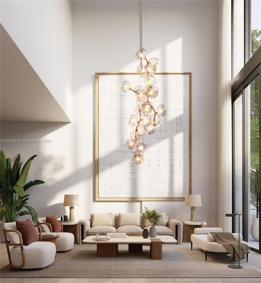 Experience the quintessential Coconut Grove lifestyle in a reimagined setting at THE WELL Coconut Grove. Presenting Loft 7, a grand corner residence with a light-filled open layout, 22’ ceilings, expansive floor-to-ceiling windows, 2,678 SF of living space, and a spacious 1,058 SF wrap-around private terrace perfect for indoor-outdoor living.

The one-of-one residence offers 2 bedrooms, 2.5 bathrooms, and an almost 300-square-foot den, with lush views and wellness features such as built-in red light therapy, air and water filtration, lymphatic massage systems, and more, reflecting THE WELL’s ethos of integrating mind, body, and spirit into daily life.

Designed by Meyer Davis, the elegant interiors feature a chef’s kitchen with Sub-Zero and Wolf, appliances, custom Italian cabinetry with quartzite countertops, and spa-like bathrooms with natural stone finishes.

Owners will have founding memberships to THE WELL Club and access to over 60,000 SF of curated amenities, including a 13,000 SF private fitness and wellness club, hyperbaric chamber studio, a 40,000SF rooftop oasis with hot and cold plunges, two pools, pickleball court and holistic luxury services for total well-being. 

Purchase includes two memberships to THE WELL Club, one dedicated parking space, and one valet

Building features 192 residences with over 100 unique floor plans. Contact the listing agent for available units and current inventory including 1-4 bedrooms and duplex penthouses.