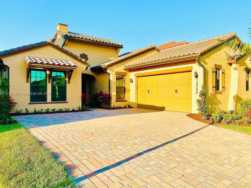 This Beautiful and Spacious One Story home in the sought-after community of Parkland Bay will be ready to be occupied on May 13th. Hibiscus Model with Upgraded tile, cabinets, and much more in this smart home. The Great Room, Kitchen, breakfast area and the formal dining room enjoy a flowing layout that maximizes the footprint of the interior of this home.
Gorgeous Club House with Resort Style Swimming Pool, Sundeck Areas with Cabanas, Grand Community Entrance, Tennis Courts, Children's Play Room and State of the Art Fitness Facilities. Hurricane Impact Windows and Doors. 4 Bed/3 Bath 3,444 total SqFt. Built in 2022.
Pets welcome with $400 non refundable security deposit.