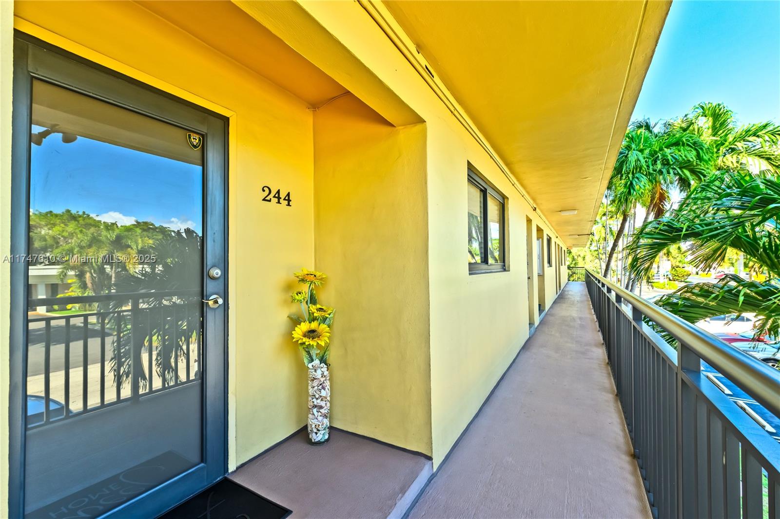 Crème de la crème! Relax on your screened balcony overlooking serene green scenery of garden views, pool and shuffle board. Hidden paradise gem featuring great amenities: heated pool, billiards, fitness area, community room w/kitchen, BBQ, picnic & mini golf. This beautiful furnished & remodeled unit has updated bathrooms & open concept kitchen, featuring a split plan floor, large M- bedroom with a spacious walk-in closet and M-bathroom. Impact windows(except M-bedroom and sliding door)and front doors. Newer AC unit and Water Heater. Bldg has newer roof(2023) & new elevators. Passed 40 year insp. with no special assessments! So close to the beach(no car needed), and the Greg Norman Golf course, tennis, aquatic center, pickleball, basketball amphitheater, 5mile track & Pompano Citi Center!!