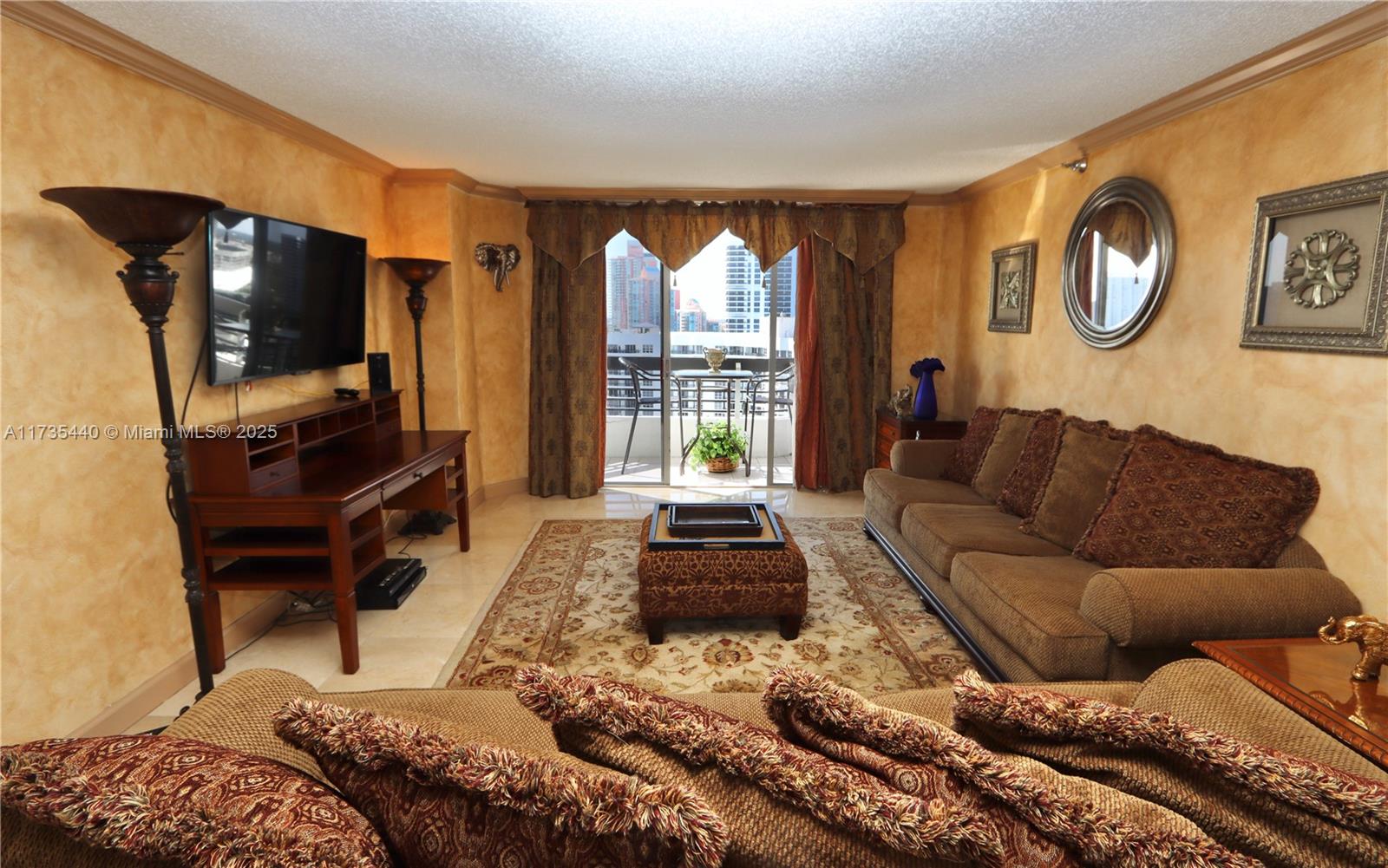 Rental Property at 19101 Ne 36th Ct 2203, Aventura, Miami-Dade County, Florida - Bedrooms: 2 
Bathrooms: 2  - $3,000 MO.