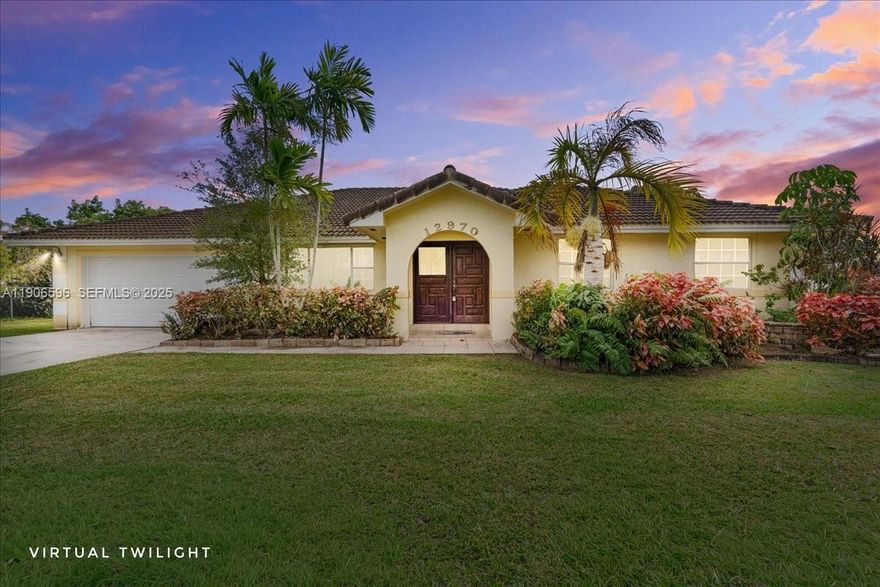Just steps from Larry & Penny Thompson Park, this spacious single-story home sits on an oversized 15,000+ sq ft lot offering outdoor freedom that’s hard to find in Miami. No HOA or CDD and plenty of room for a boat, work trailer, or extra vehicles. Inside, the flexible layout includes multiple living areas, a separate dining room, and a kitchen overlooking the backyard. Four well-sized bedrooms sit down a private hallway, including a comfortable primary suite. The wide backyard features a mature mango tree, open green space ideal for year-round outdoor living, and a storage shed for tools or hobbies. Enjoy nearby access to top South Florida amenities including Larry & Penny Thompson Park’s lake, trails, and campgrounds, Zoo Miami, and other local attractions. Shopping, dining, and daily conveniences are minutes away, with easy commuting via the Turnpike and Krome Ave. A rare opportunity to enjoy space, versatility, and convenience in a sought-after South Miami location.
