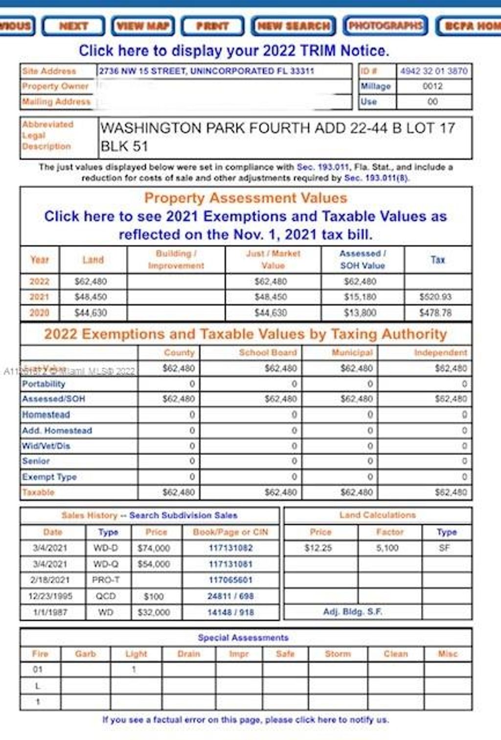 Photo of 2736 NW 15th St, Fort Lauderdale, FL 33311 (MLS # A11261672)