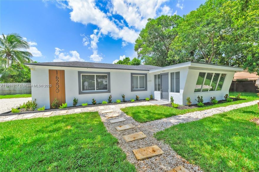 Welcome to this stunning, just-renovated 3-bedroom, 2-bath home nestled on a beautiful, calm block in the heart of North Miami Beach. Everything has been updated for modern living from the brand-new kitchen and appliances to the bright open spaces designed for comfort and style.
Enjoy a spacious Florida room, perfect as a kids' playroom, family lounge, or home office, plus a lovely front and backyard ideal for entertaining or relaxing under the Miami sun.
 Highlights:
 Completely rehabbed inside and out move-in ready!
 Modern kitchen with new stainless-steel appliances
 Beautifully landscaped front and backyard
Quiet residential street close to schools, parks, and shopping
Don't miss out this North Miami Beach gem won't last long!