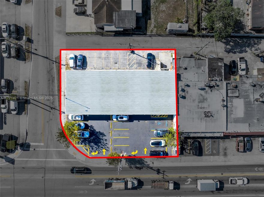 With several new projects in the immediate vicinity bringing new vitality to the area, which has long stood as one of Miami’s most solid middle-class industrious neighborhoods, it is ripe for Investors or entrepreneurs looking to take advantage of the economic growth. With an average daily traffic count of approximately 35,000, this property offers a constant supply of hungry consumers crossing your path daily