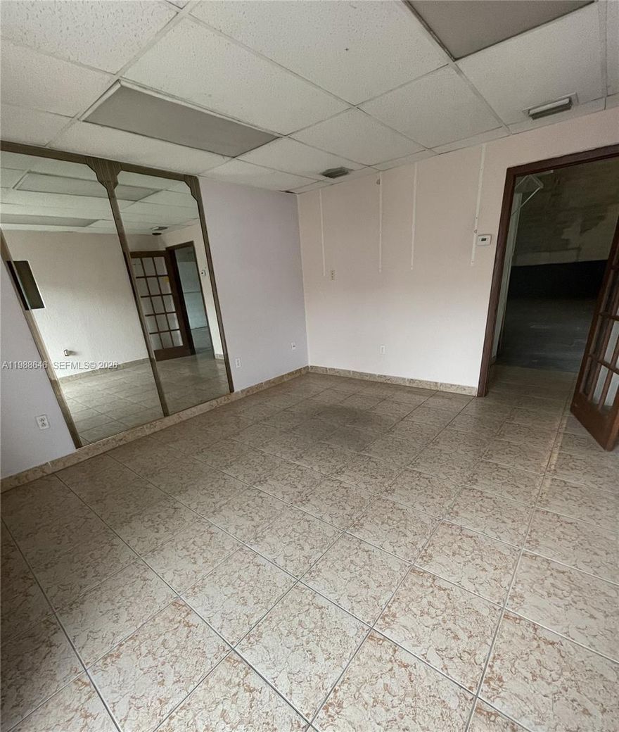 +/- 1,500 SF Warehouse For Sale : includes one office and one restroom. Centrally located in Hialeah with close access to Palmetto Expressway 826. One front loading street level overhead door. Roof is only 3 years old. Perfect for an owner user or investor.