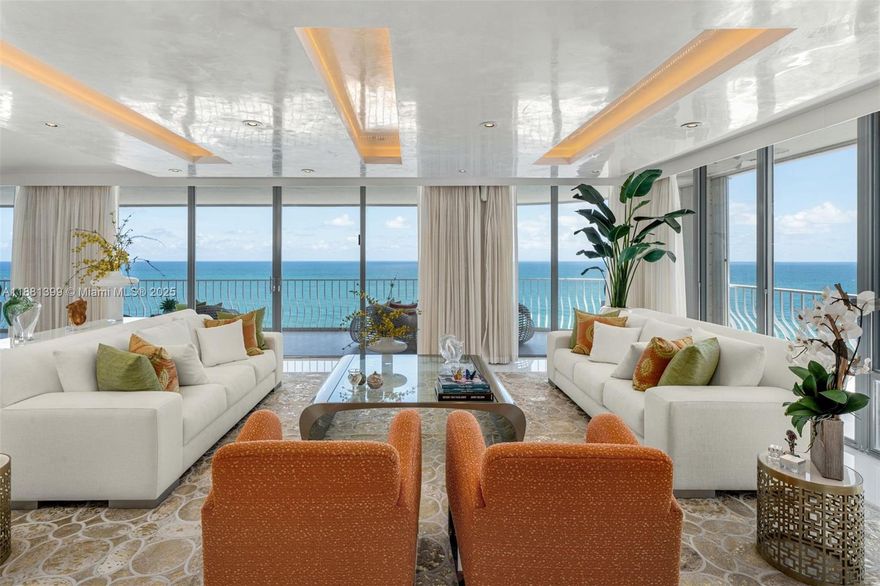 Elevated on the fourteenth floor of Bal Harbour 101, this southeast corner residence presents commanding views of the ocean. The open layout, deliberately curated for living and dining, features walls of glass and a private terrace suitable for leisure. The kitchen is a gourmet affair with premium appliances. The generous primary suite offers dual walk-in closets and a spa-like bath. The building provides the usual full-service amenities, concierge, a pool with cabanas, tennis, and a fitness center, with direct beach access. Located in Bal Harbour, it offers immediate access to the shopping, dining, and exclusive lifestyle to which one can become accustomed to.