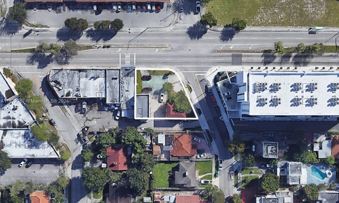 Land for Multi-family project. A maximum of 27 units allowed by right in a T6-8O Zoning. Project is near Calle 8. Property being sold for land value.