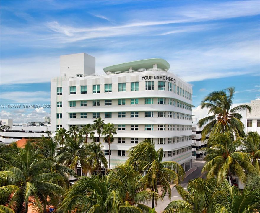 Positioned above Miami Beach’s legendary Lincoln Road, this two-story penthouse offers investors and owner-users a one-of-a kind opportunity to command the market from the top. Featuring 20,600 square feet of light-filled, architecturally distinctive office space with expansive views in every direction, rooftop signage, and unmatched visibility, it’s a rare asset that embodies both prestige and performance. Exclusive building signage on two frontages.