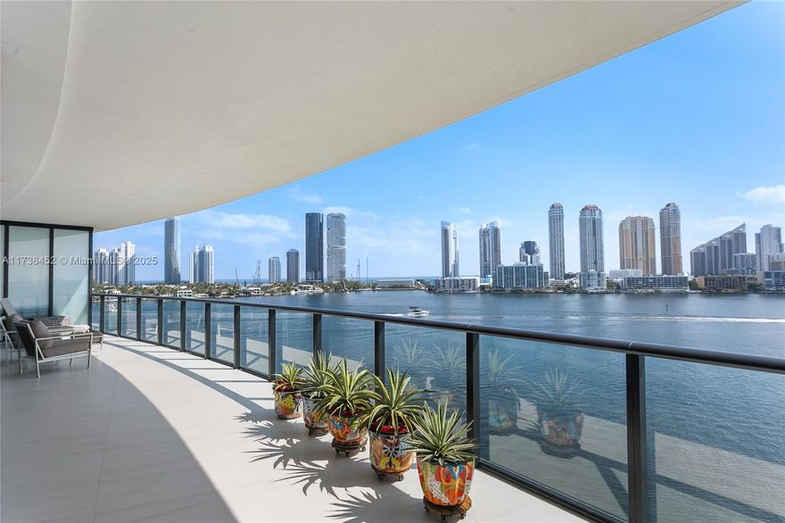 Exquisite 2-bedroom, 2.5-bathroom unit at Prive, a community of unparalleled luxury & service on an 8-acre private island. Residence 704 South offers direct Intracoastal, city skyline and ocean views through east and west-facing floor-to-ceiling high-impact windows. The expansive unit features a private elevator foyer, fire-resistant French doors into the main living area, and custom woodwork, ceilings and lighting by designer Stephen G. Custom master closet and laundry room plus pantry by California Closets. Custom Dekton kitchen countertops and backsplash in an open and airy palette of whites, greys and creams for you to make your own. Fully-furnished and move-in ready for the most discriminating buyer. Welcome to your home at Prive, An Island Beyond Extraordinary.