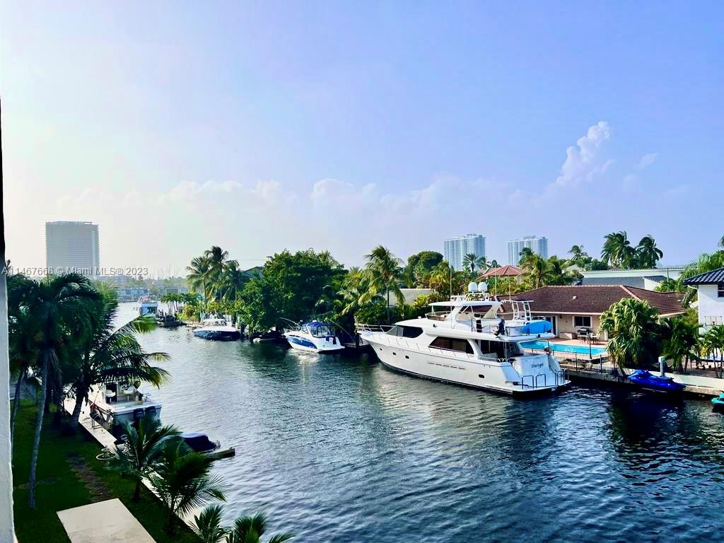 Beautiful water view in a totally remodeled unit, new modern tile floor new bathroom, new white farm kitchen with new stainless-steel appliances and new A/C unit. The building has a pool, activity room, gate, elevator. Great location 5 minutes to the Sunny Isle beach, Aventura Driving Mall, one minute walk to Oleta River Park, fast access to major highway.