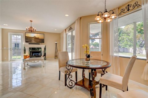 A home in Coral Springs