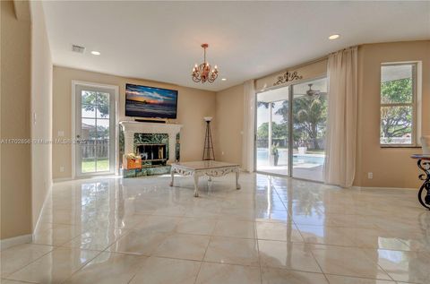 A home in Coral Springs