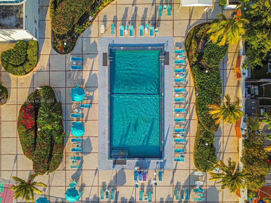 The Fabulous, Hallmark Of Hollywood Condominium- Resort-style living across from the ocean. Property is right on the prestigious Ocean Drive in the heart of Hollywood Beach. Amenities include: Gym, Bayfront pool, Library, Office, Game room, complimentary shuttle to shops, etc) FULLY- furnished, TURNKEY 2 bedrooms/2 baths with a beautiful remodeled open-kitchen stainless steel appliances & plenty of closet space. Currently rented until July, 2026