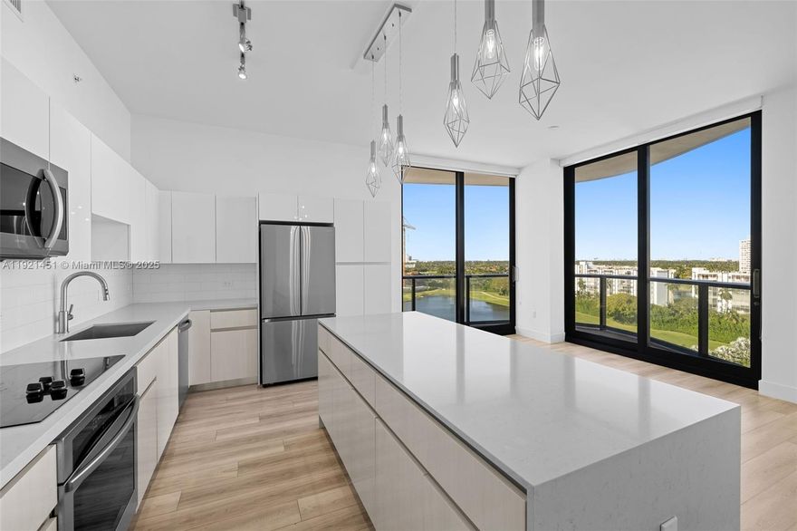 Experience refined living at Slate Hallandale Beach, where resort-inspired amenities meet modern luxury. Enjoy magnificent ocean or golf-course views, elegant finishes, and over 30,000 sq. ft. of curated amenities, including a resort-style pool deck, spa lounge with sauna, fitness and wellness center with Peloton® studio, yoga and Pilates spaces, and courts for tennis, pickleball, and basketball. Interiors feature quartz waterfall countertops, 10-ft ceilings, frameless showers, and in-unit washer/dryer. Advertised rate is net effective rent with 2 months free on a 12 month lease. Pet Fee: $35/m. *FAST APPROVAL!