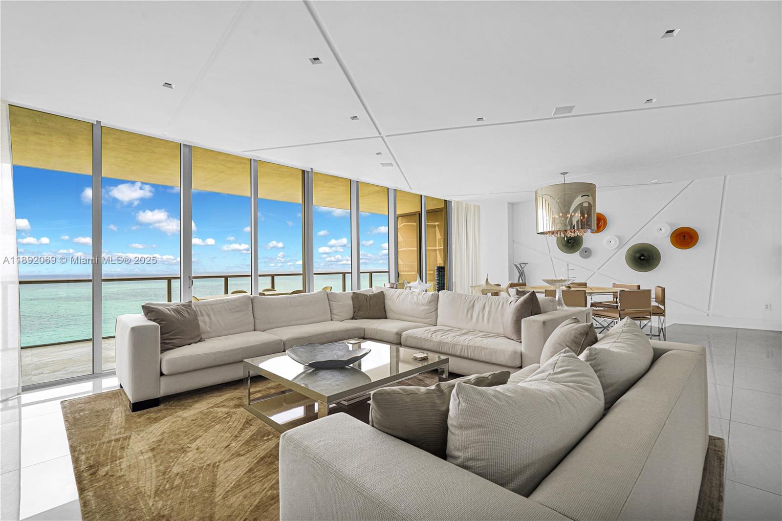 Residence 2103S in the South Tower at The St. Regis Bal Harbour offers the ultimate in oceanfront luxury. This 3,556 sq ft residence features 4 bed and 4.5 baths, Wolf, Miele & Sub-Zero appliances, a Sonos smart-home system, Baccarat lighting, and expansive balconies showcasing stunning direct ocean, bay & city views. Fully remodeled with high-end finishes and furnished by B&G Design. Enjoy 5-star resort amenities including butler & concierge service, Remède Spa, fitness center, oceanfront pools, private cabanas, gourmet dining, children’s club & valet. Units 2103S & 2104S are available individually or combined—connected by the balcony and elevator corridor—offering a total of 6,559 sq ft, 6 bed + den/office, 6 full + 2 half baths, and 2 kitchens for the ultimate oceanfront lifestyle.