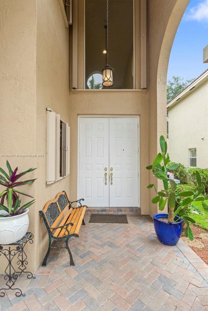 Welcome to SARACENO WEST , Amazing exclusive community . Well maintain house  in great condition . Hurricane shutters  , Extra room in the garage . House to be sold AS IS and AS Is contract  . Easy to show