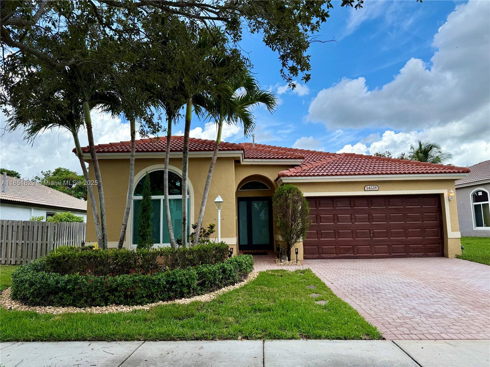 Move-in ready, spacious 4 bed 3 bath home for rent in the highly desirable guard gated Pembroke Falls community. This single family home boasts STAINLESS-STEEL APPLIANCES, IMPACT WINDOWS AND DOORS, MODERN VANITIES AND LIGHTING and newer tiled roof. Laundry room includes newer washer, dryer and utility sink. Enjoy Pembroke Falls amenities that include clubhouse, pool, jacuzzi, tennis, basketball, and pickleball courts, playground, exercise room and ballroom. Community is conveniently located near major highways, first class shopping and dining.