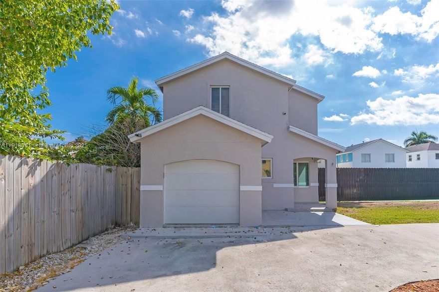 Recently remodeled home with modern kitchen and new flooring throughout. All bedrooms are located on the upper level, providing privacy for the family. Impact-resistant windows and doors for added security. Spacious backyard with room for a pool or outdoor entertainment. Boat or trailer access included and Generac Generator will remain with the property. Located in a quiet neighborhood with easy access to schools, parks, and shopping. Move-in ready and ready for your personal touches. The property is ready for new family!