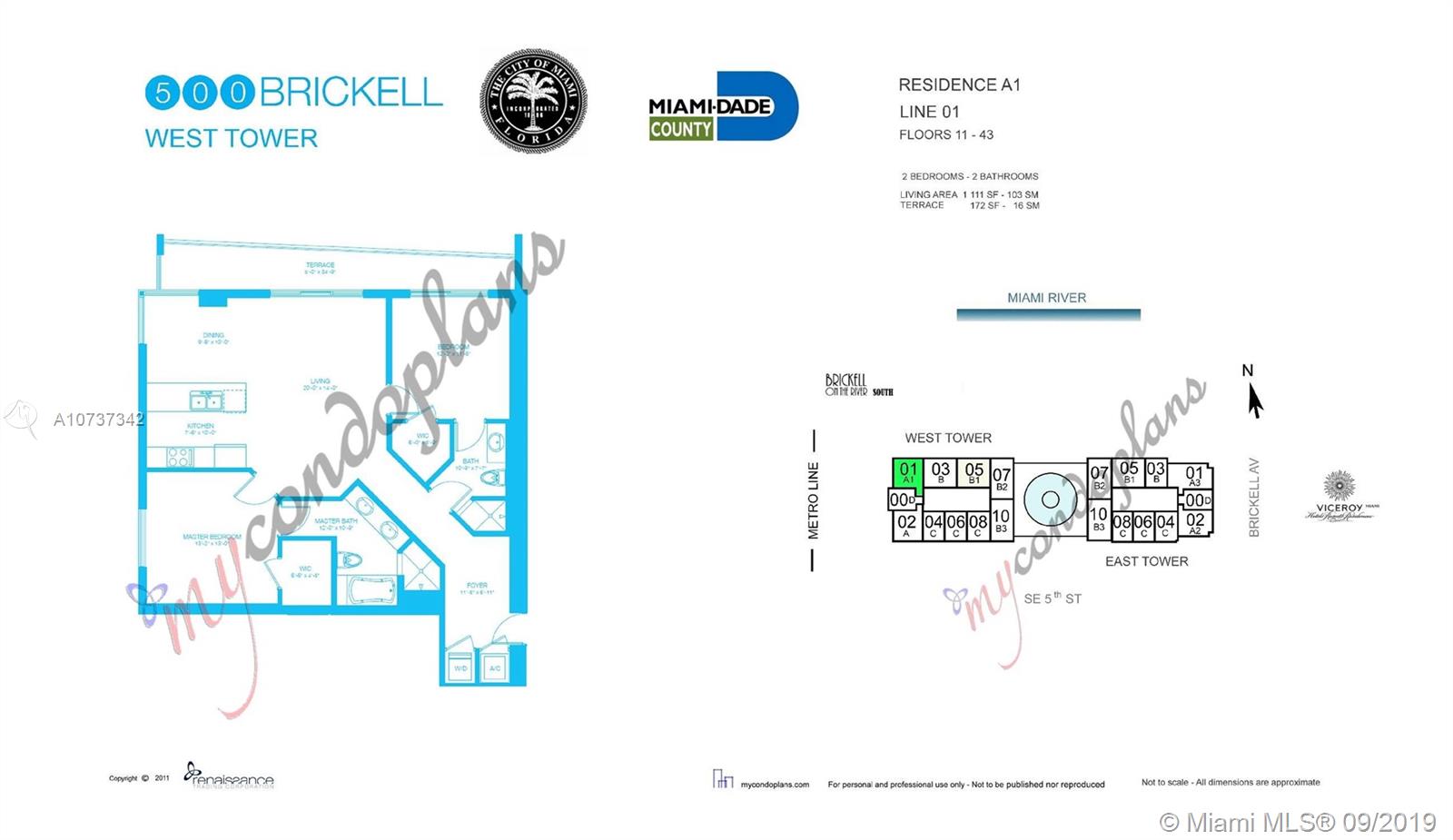 500 BRICKELL WEST CONDO - Residential