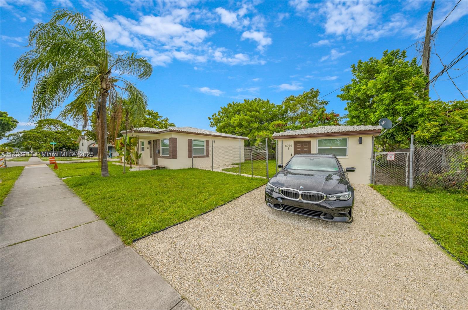 Welcome to 6044 Funston St, a prime duplex property in the heart of Hollywood, FL—perfect for investors or first-time buyers looking to break into real estate. Situated on a spacious corner lot with nearly 8,000 square feet of land, this property features two separate units: a well-appointed 3-bedroom, 2-bathroom on one side and a charming 1-bedroom, 1-bathroom on the other. With separate entrances and ample parking, this setup offers flexibility and great income potential.