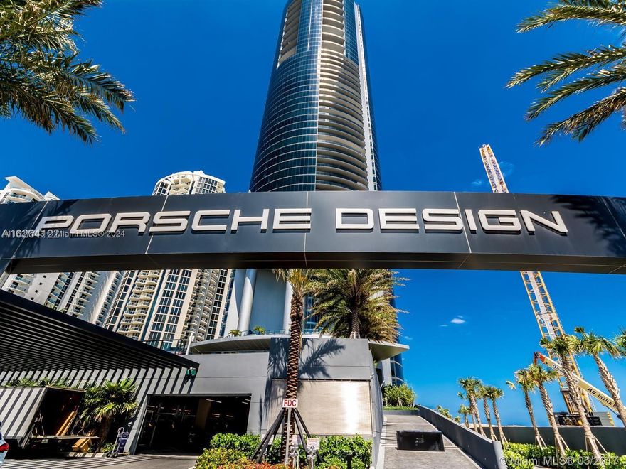 THIS STUNNING DESIGNER BRAND NEW 2- STORY DUPLEX WITH 3 BED AND 4/1 BATH AT THE PORSCHE DESIGN TOWER, IS THE EPITOME OF ULTRA LIVING. 4,250 SF RESIDENCE AND OVERSIZED TERRACE OFFERS THE MOST BREATHTAKING UNOBSTRUCTED PANORAMIC VIEW OF THE OCEAN, BEACH, BAY, SKYLINE AND INTRACOASTAL. AN AUTOMOBILE ELEVATOR LIFT WHISKS YOUR CARS UP TO THE RESIDENCE WITH 2 PARKING SPACES IN THE UNIT. WALLS OF GLASS TO ENJOY PANORAMIC OCEAN, INTRACOASTAL AND CITY VIEW FROM EVERY ROOM. INCLUDES : ART AMENITIES: ROBOTIC CAR ELEVATOR, RESTAURANT W/PRIVATE WINE LOCKER, LOUNGE BAR, VIRTUAL GOLF AND RACE CAR SIMULATORS , GAME CENTER WITH VRX EMOTIONZ-55 RACING, MOVIE THEATER, OCEAN FRONT GYM, 2 SUNSE TPOOLS, STATE OF THE ART SPA & FITNESS CENTER. 24 HOURS CONCIERGE, POOLS & 200 FT ON THE OCCEAN WITH BEACH SERVICE.