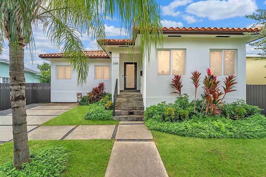 Modern Living Meets Miami Lifestyle—Built in 2018! Featuring a modern open kitchen with sleek finishes, impact windows, and an electric water heater, the home is move-in ready and built for today’s lifestyle. Bright, spacious living areas flow to a private backyard with room for a pool—perfect for entertaining or relaxing. Maintains the original charm of the neighborhood but with a new build twist. Enjoy prime location, minutes from Miami Freedom Park soccer stadium, Downtown, Wynwood, Brickell, and the airport, with easy access to dining, shopping, and major highways. Rare find in this neighborhood!