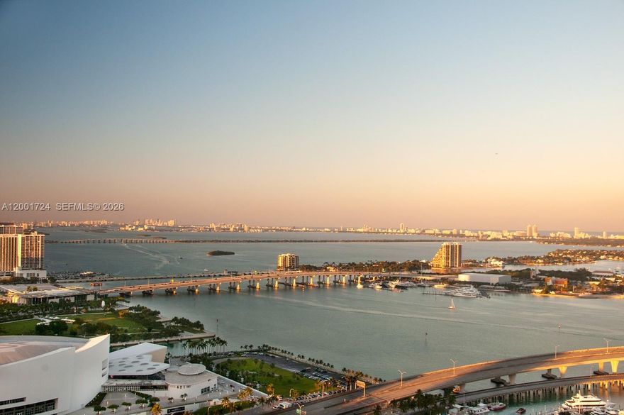 Breathtaking views define this beautifully updated 2-bedroom residence at Vizcayne North, ideally located in the heart of Downtown Miami. Floor-to-ceiling windows showcase sweeping views of the city skyline and Biscayne Bay, filling the space with natural light and creating an inviting, open atmosphere. Recently painted, this residence features sleek, modern flooring throughout and a well-designed layout with generously sized bedrooms, offering both comfort and functionality. The spacious living and dining areas flow seamlessly, making it ideal for both everyday living and entertaining.

Vizcayne North is a full-service building offering resort-style amenities, including multiple swimming pools, a state-of-the-art fitness center, spa, club room, business center, 24-hour concierge, and valet service. Residents enjoy a vibrant urban lifestyle just steps from Bayfront Park, Miami Worldcenter, Kaseya Center, and some of the city’s best dining, shopping, and entertainment. With easy access to Brickell, Wynwood, and major highways, this residence combines convenience, lifestyle, and location in one of Miami’s most desirable neighborhoods.