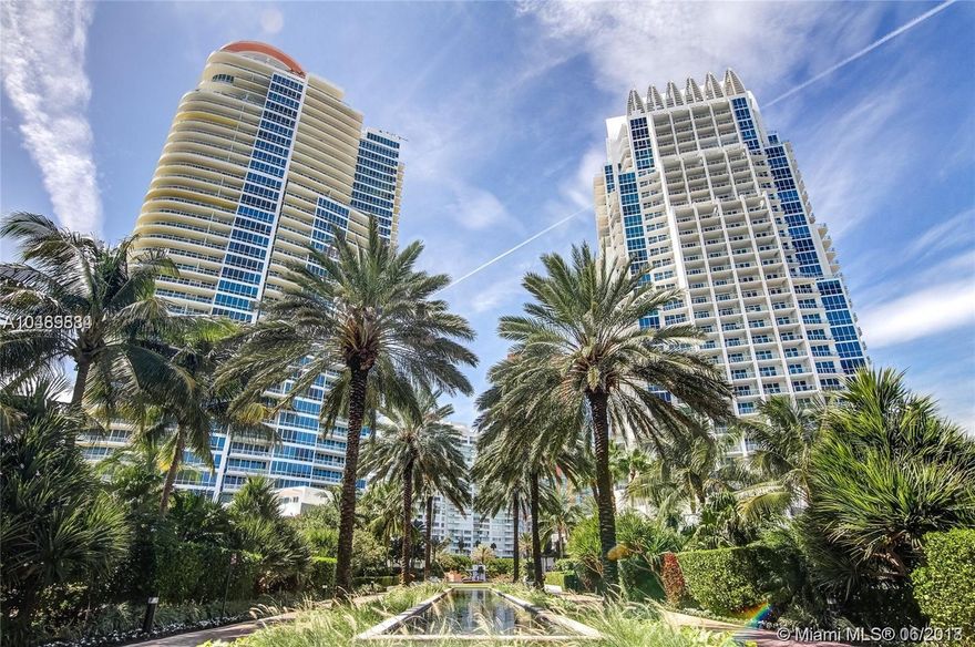 Absolutely breathtaking 4 Bedroom/3.5 Bathroom Corner Unit on the 34th floor at the Exclusive Residences of the Continuum. Enter into your Foyer directly from the elevator, through the Front Doors & gaze at the East & South endless views of the Atlantic Ocean, Downtown Miami Skyline, Port of Miami, Fisher Island & Key Biscayne. Each room in this South of Fifth condo features floor-to-ceiling windows, a Balcony,an on-suite Bathroom & plenty of closet space. Feel Miami Beach's breeze & smell the ocean even from your Kitchen Terrace! Continuum features 24/hr security & valet, Full-time concierge, Spa & Fitness center w/ lap pool, Lagoon Pool, Gardens w/ Beach Pavilions, 3 Full Tennis Courts, Putting Green, Bar & Grill Restaurant w/ Pool & Beach service.