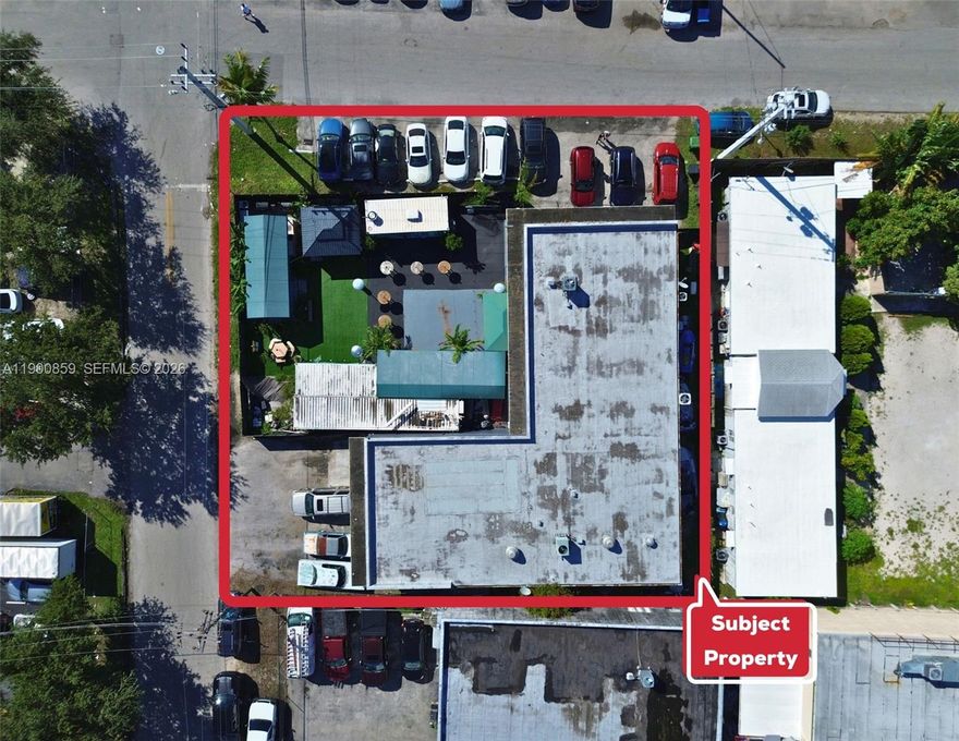 This freestanding industrial warehouse in prime Miramar offers excellent accessibility to major routes including SR-441, the Turnpike, I-95, and I-75. The property features a large fenced lot with ample outdoor storage, secure parking, and flexible space suitable for a variety of industrial or automotive uses permitted by the City of Miramar. Currently 100% occupied under full-service gross leases, Unit A (±2,950 SF + outdoor lot) is used for satellite equipment repairs and future food-related projects, while Unit B (±1,350 SF) supports equipment storage and material distribution. The property generates a gross income of $108,864 and nets $87,505 annually, offering investors a 5.6% capitalization rate.