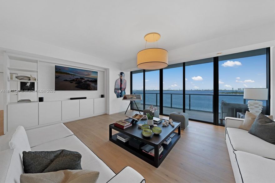 A Never-Ending Stay in Paradise! Residence 601 in Edgewater's Elysee, is a 1 OF 1, turn-key luxury Condo Unit offering exceptional, unobstructed waterfront views, high-end design detailing, and a full suite of upscale amenities—all within a boutique-style high-rise of only 100 Residences. With no other neighbors on the 6th Floor, a private elevator foyer welcomes you into this expansive, one-of-a-kind layout overlooking the incredible views and ocean breeze that the Miami Bay has to offer from your 70-ft wide balcony. 24-Hour Security, White Glove Concierge Service, Furnished Guest Suites, 75-ft Resort Style Pool, Fitness Center with Spa, Sauna and Steam Room, a 30th Floor Great Room, Business Center and list goes on - Elysee is everything you dreamed of.