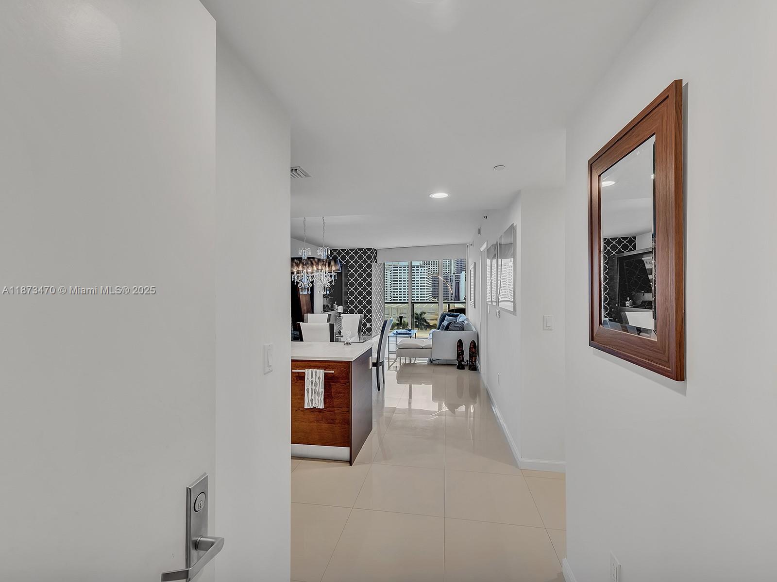 Icon Brickell , Tower 2 with Spectacular unobstructed water views from this huge 1 bed/1bath-984 Sq.ft condo. Impeccable move-in ready with spectacular Bayfront and city views. Elegant floor-to-ceiling impact windows flood the unit with natural light. Fabulous kitchen features granite counters & top-of-the-line Sub-Zero, Wolf & Bosch appliances & Italian cabinetry. Rent includes GIGABIT LAN,MESH WIFI-6, PREMIUM CABLE, water, trash, one assigned garage space & full amenities access. ICON BRICKELL offers resort-style amenities: 300-foot-long swimming pool and 50-person hot tub, 5-star spa, fitness center, game room, 24-hour concierge & valet. Brickell living at its finest with on-site Restaurants Cipriani, Cantina LaVeinte. Owner occupied - Notice is needed