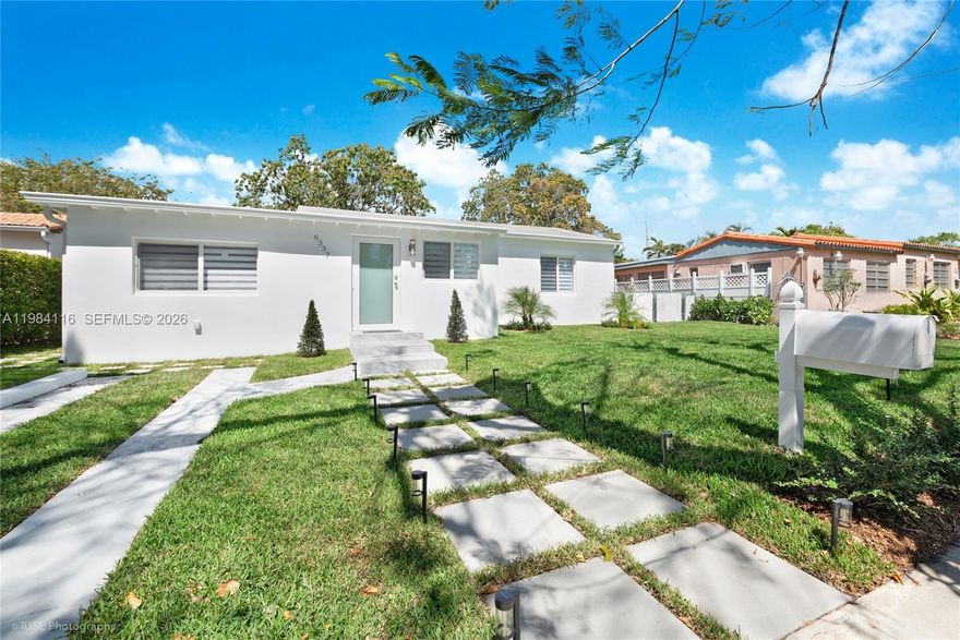 Exceptional move-in ready home located in the desirable and quiet neighborhood of West Miami. This beautifully renovated residence features a modern design with high-end finishes, elegant window treatments, and top-of-the-line appliances. The home is equipped with impact-resistant windows and doors, providing a potential savings on homeowner’s insurance. The property offers generous side yard space and a spacious backyard with plenty of room for outdoor living, entertaining and space for the addition of a pool. Centrally located near major highways, shopping, dining, and everything Miami has to offer, this turnkey property is a rare opportunity you don’t want to miss.